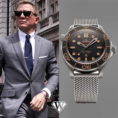 james bond no time to die omega watch|daniel craig omega seamaster.